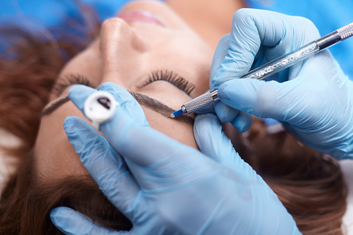 microblading kaş uygulaması
